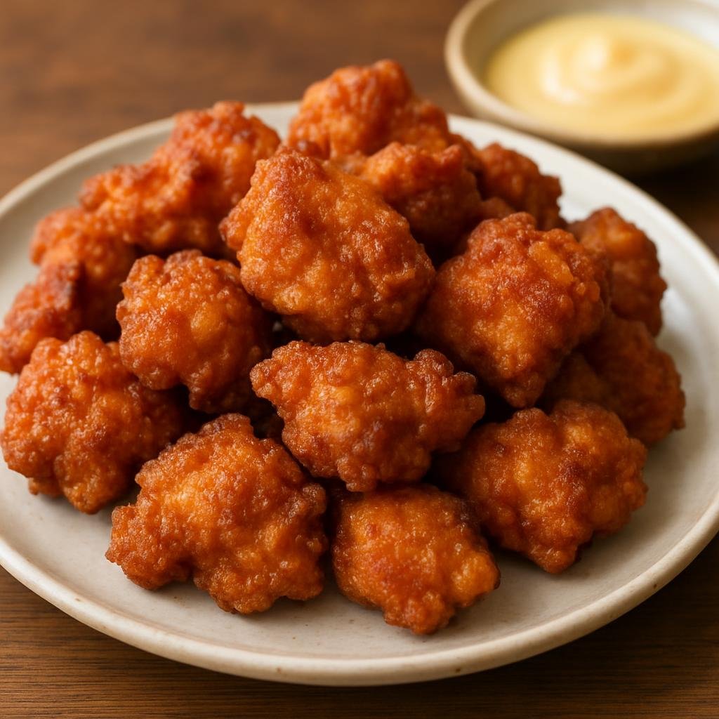 Entree: United States – Hawaii – Mochiko Chicken (Hawaiian sweet-marinated deep-fried chicken coated in mochiko sweet rice flour) recipe