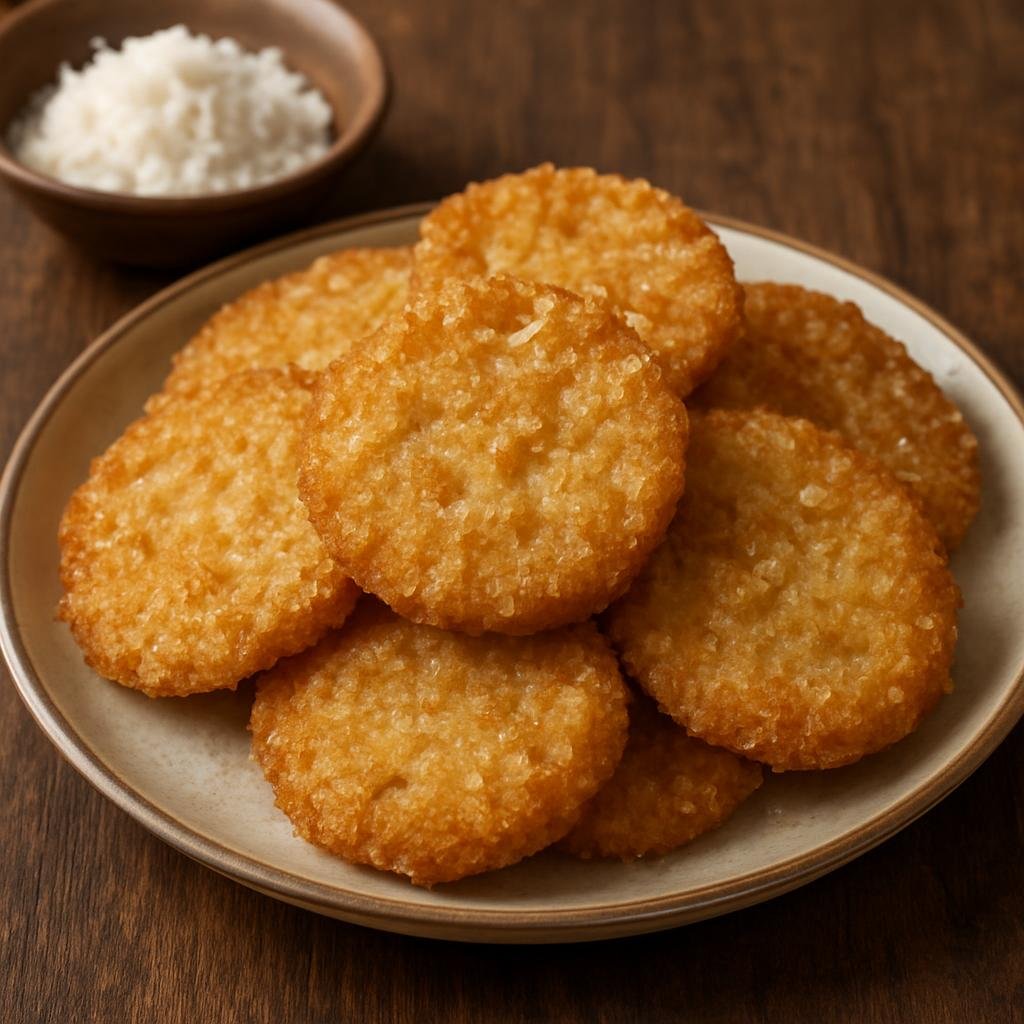 Entree: Indonesia – Papua – Kue Bagea (Crisp sago and coconut biscuits traditional to Papua) recipe