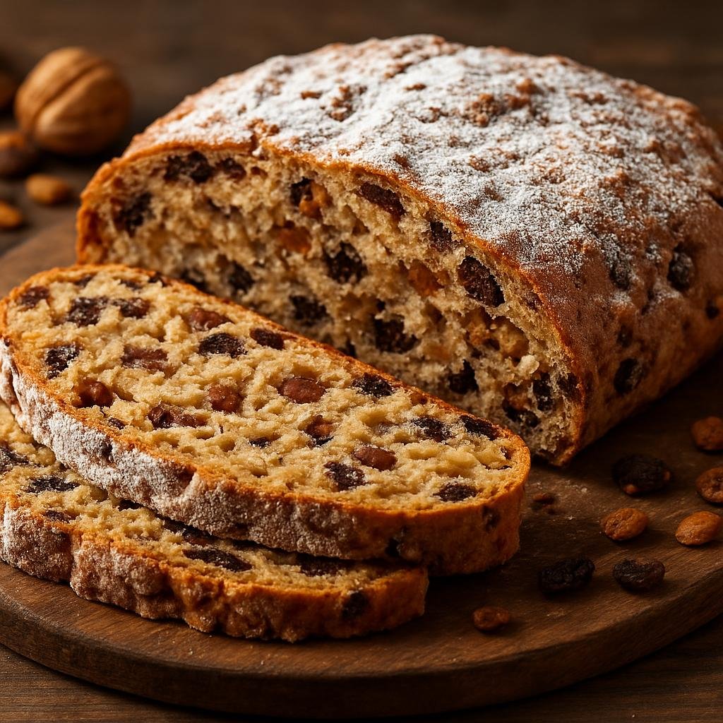 Entree: Italy – Trentino-Alto Adige – Zelten (Dense Trentino fruit and nut sweet bread) recipe
