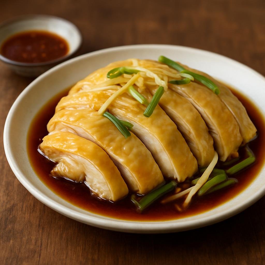 Entree: China – Shanghai / Hu Cuisine – 醉鸡 ➤ Zuì jī (Poached chicken chilled and marinated in Shaoxing rice wine with ginger and aromatics) recipe