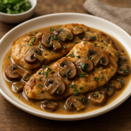 Entree: Italy – Sicily – Chicken Marsala (Chicken with Marsala wine sauce) recipe