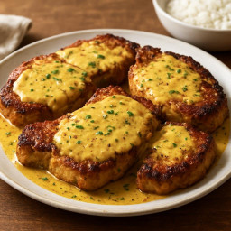Entree: United States – Southern United States – Classic Southern Deviled Pork Chops recipe