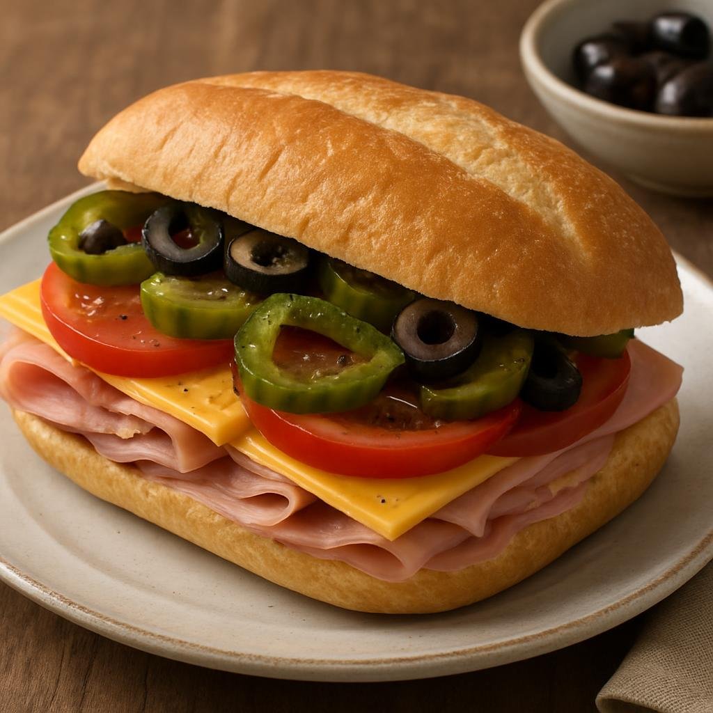 Entree: United States – Maine / New England – Maine Italian Sandwich recipe