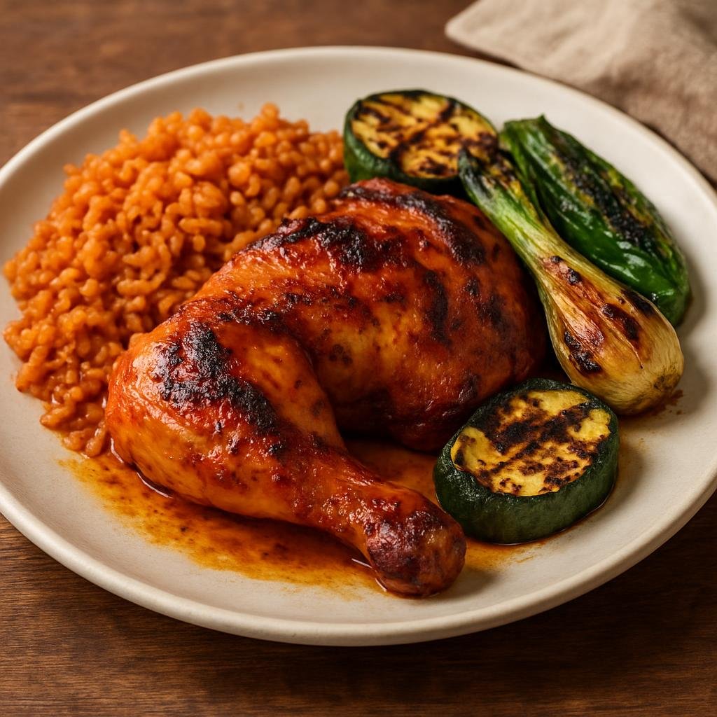 Entree: Mexico – Pacific Coast Mexico — Sinaloa – Pollo a la Plaza (Plaza-style Chicken) recipe