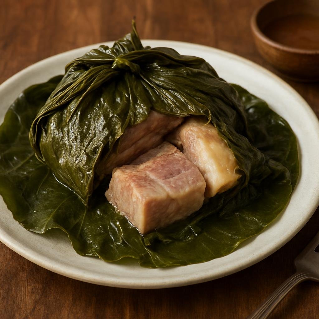 Entree: United States – Hawaii – Laulau recipe