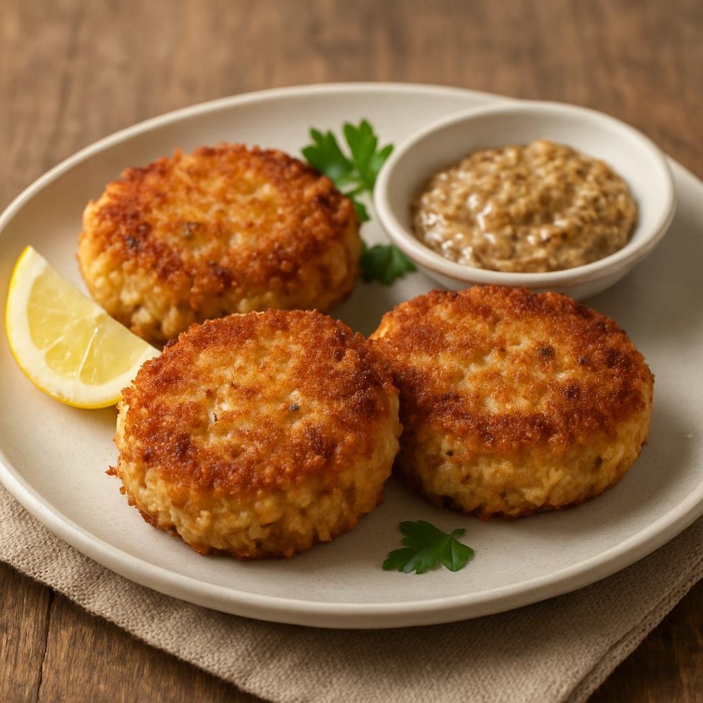 Appetizer: United States – Oregon (Pacific Northwest) – Dungeness Crab Cakes recipe