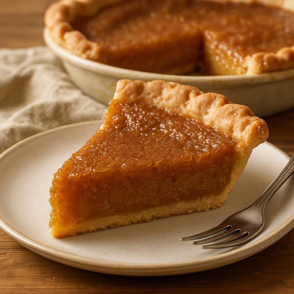 Dessert: Canada – Atlantic Canada (New Brunswick) – Acadian Sugar Pie recipe