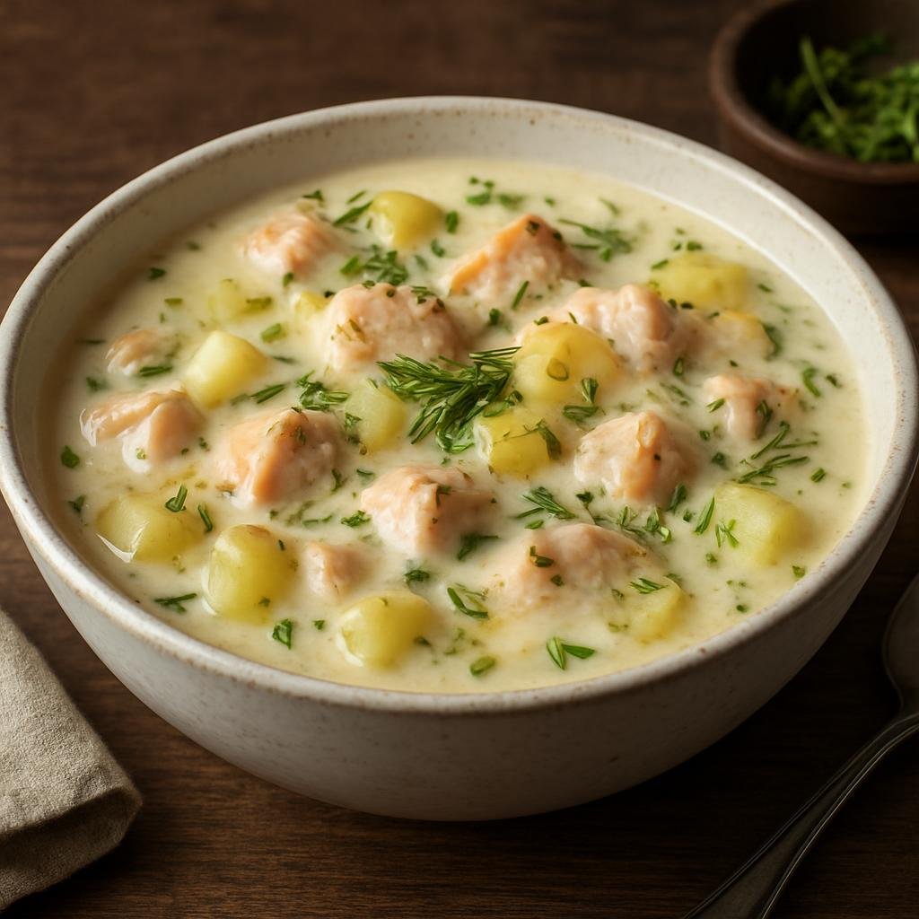 Entree: Canada – Yukon – Yukon Fish Chowder recipe