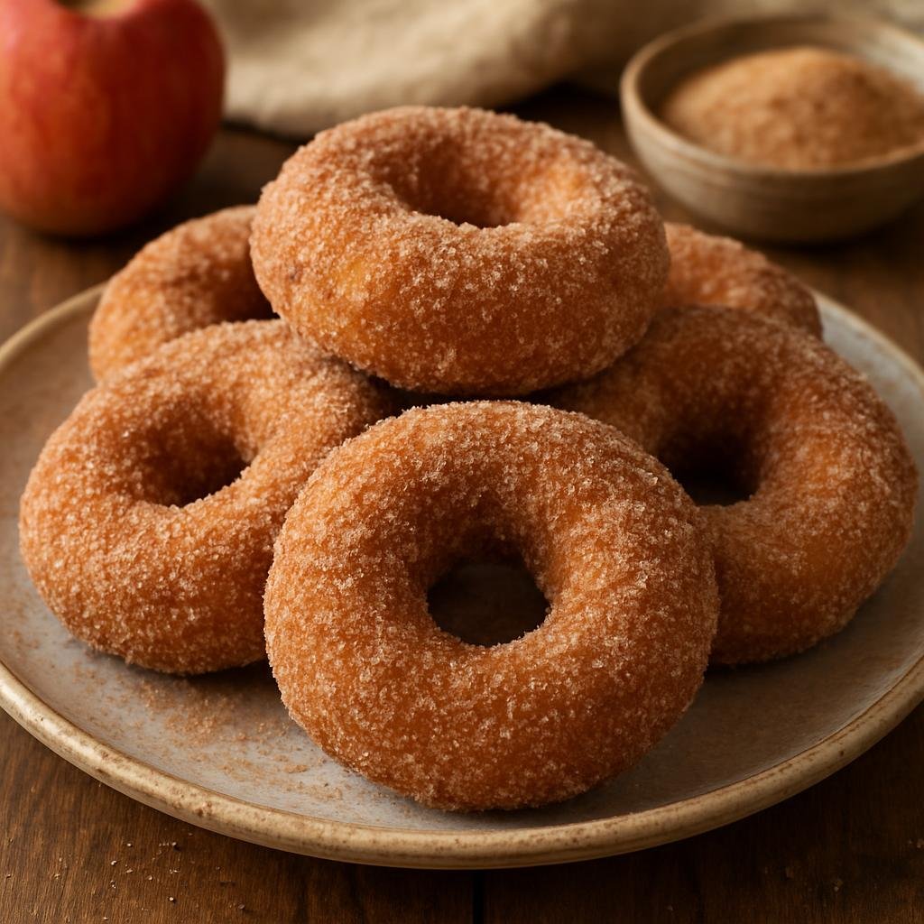 Dessert: United States – Connecticut, New England – Connecticut Apple Cider Donuts recipe