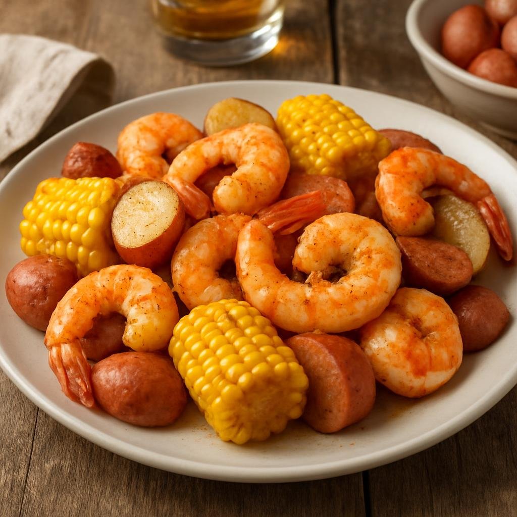 Entree: United States – South Carolina (St. Helena Island), Southern United States – Frogmore Stew recipe