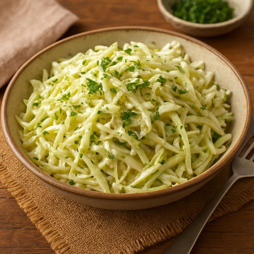 Salad: United States – Florida (Southern United States) – Swamp Cabbage Slaw recipe