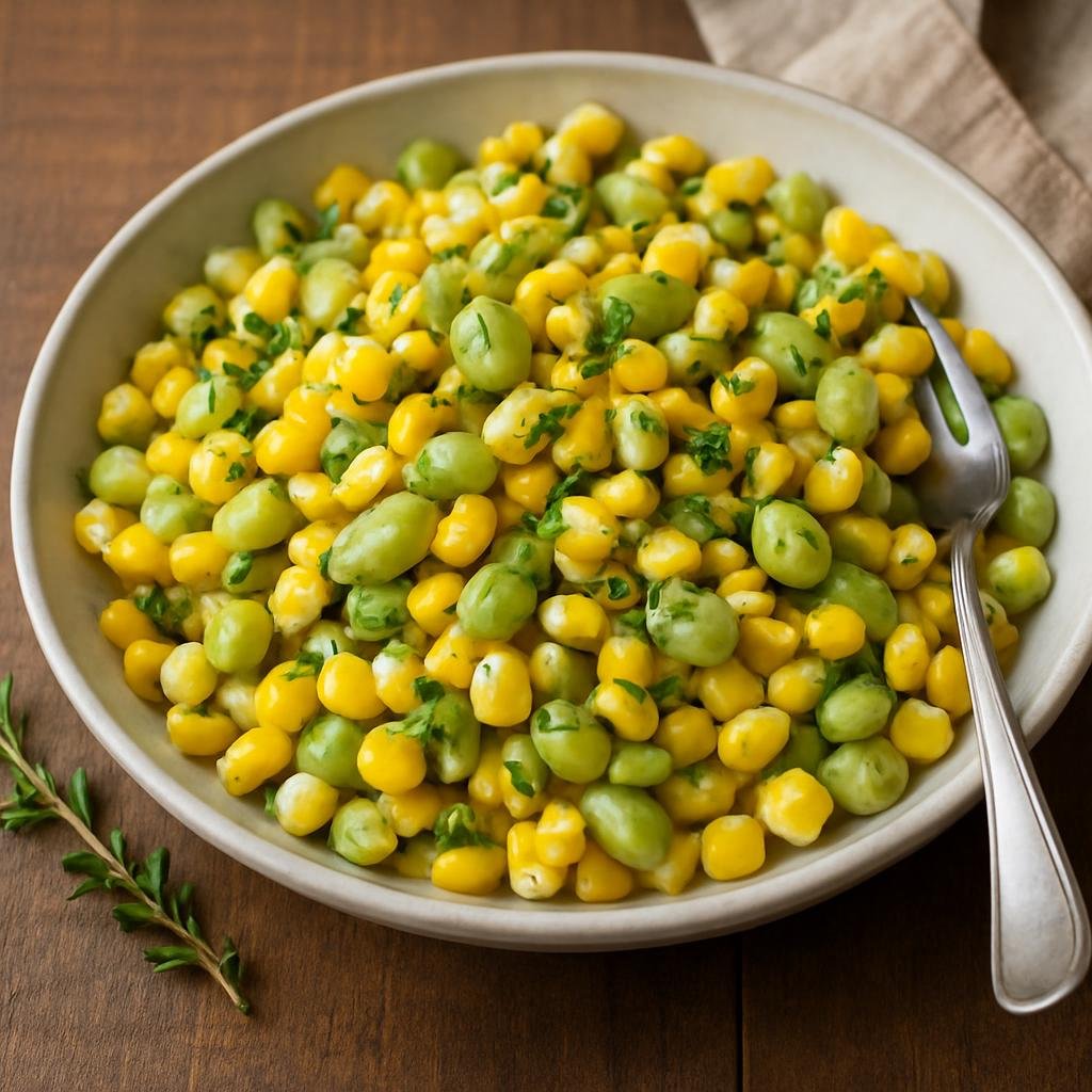 Side Dish: United States – New Hampshire – New Hampshire Succotash recipe