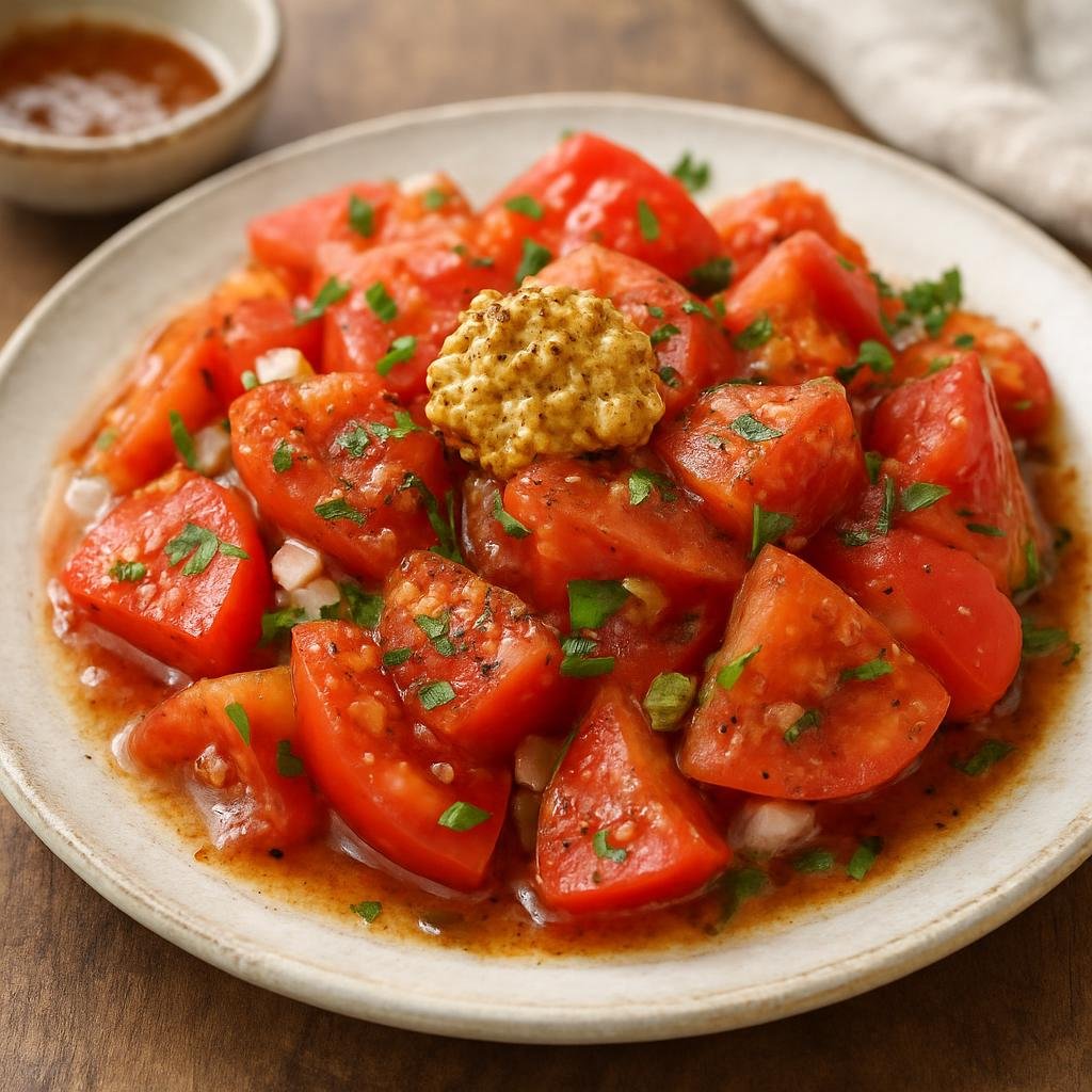 Salad: United States – Cajun and Creole Louisiana – Creole Tomato Salad recipe