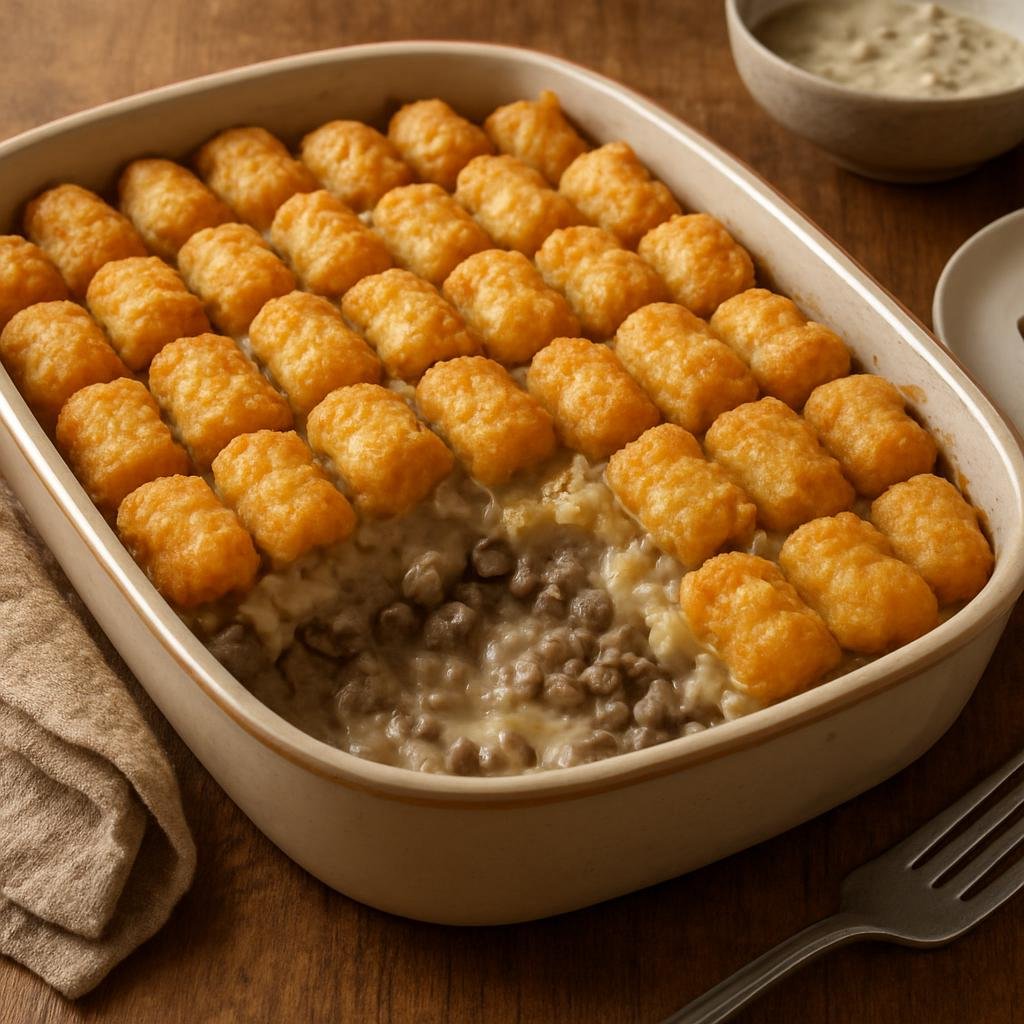 Entree: United States – Upper Midwest (Minnesota) – Minnesota Hotdish recipe