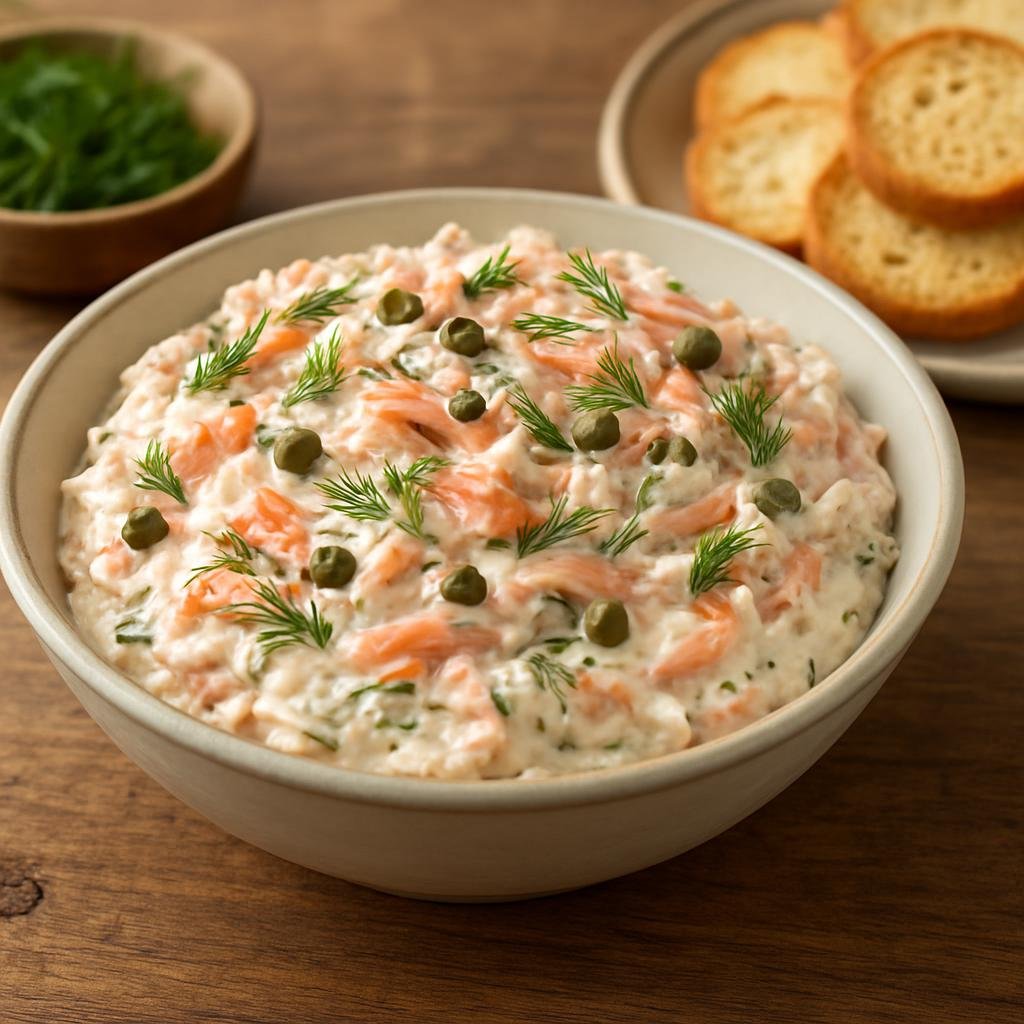 Appetizer: United States – Washington (Pacific Northwest) – Smoked Salmon Dip recipe