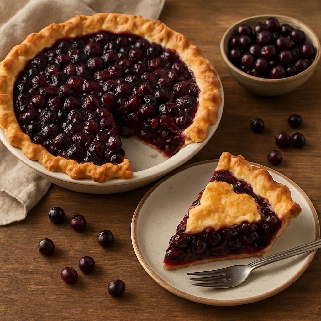 Dessert: United States – North Dakota (Great Plains United States) – Juneberry Pie recipe