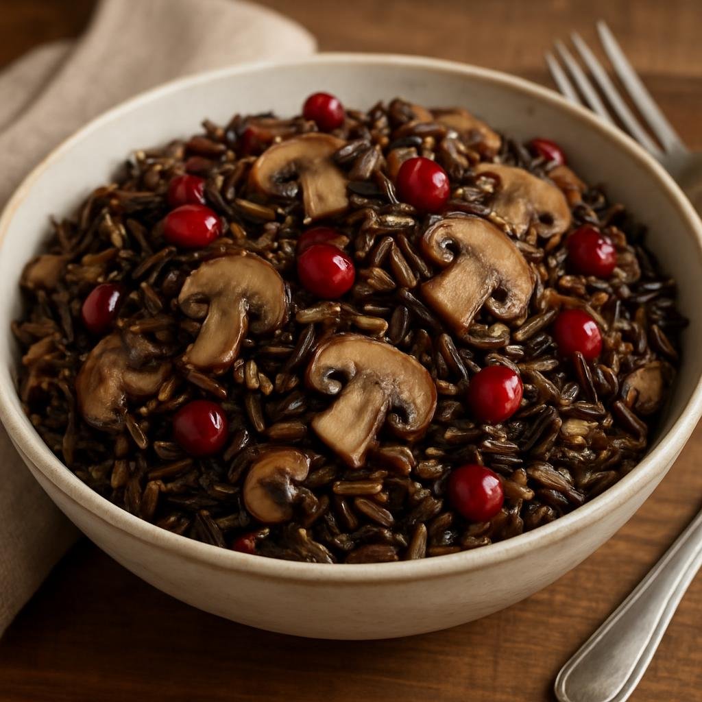 Side Dish: United States – Wisconsin / Upper Midwest – Wisconsin Wild Rice Pilaf recipe