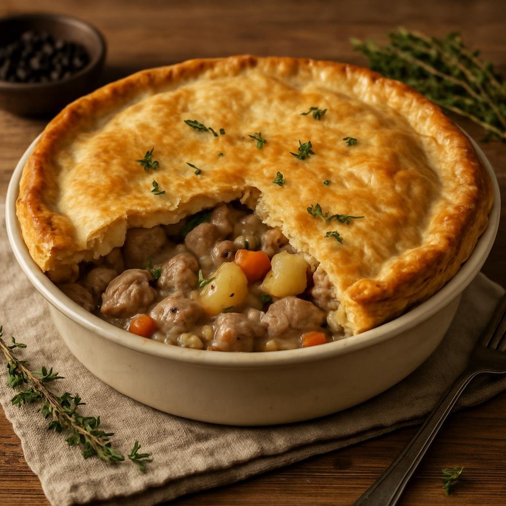 Entree: Canada – Yukon – Ptarmigan Pot Pie recipe