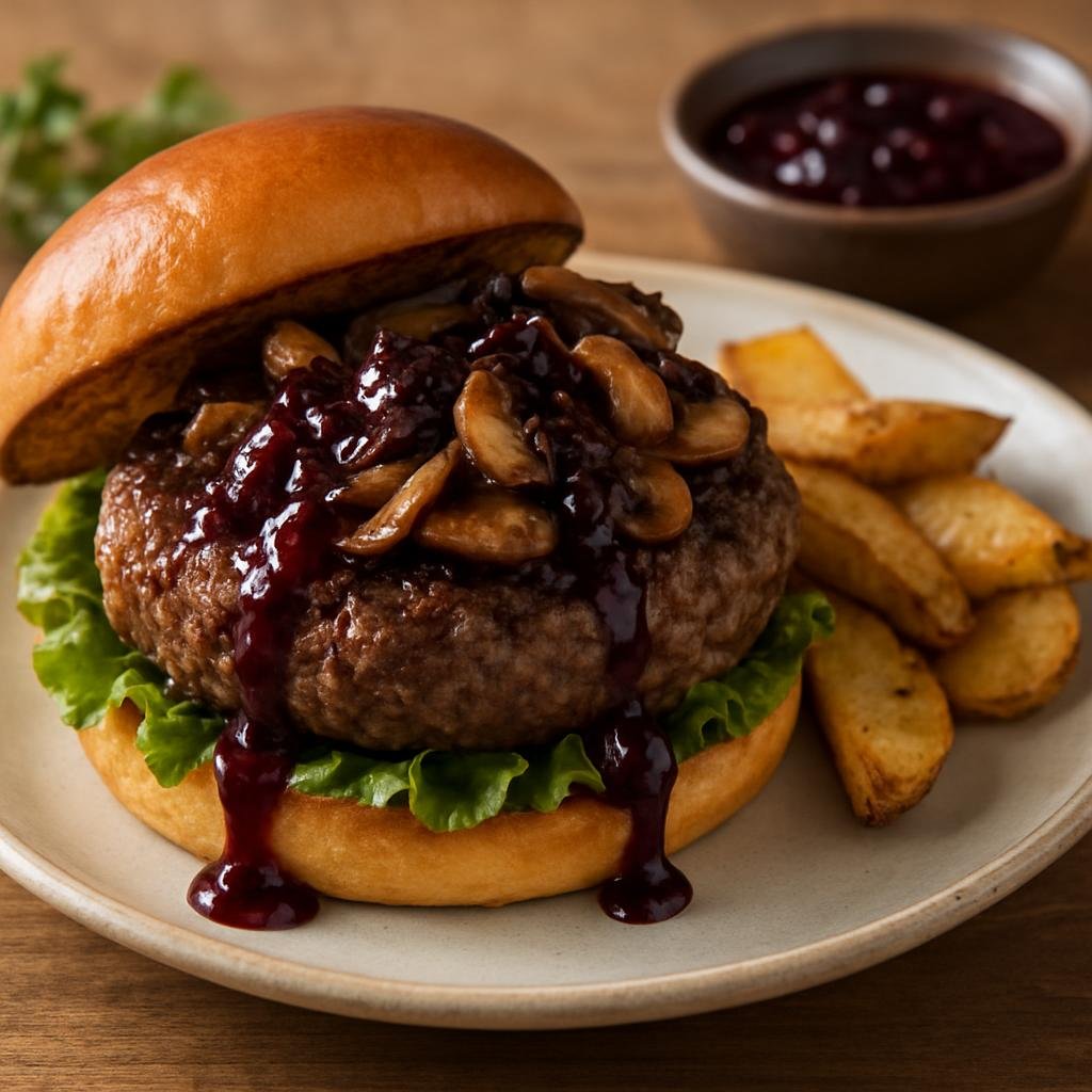 Entree: Canada – Canadian Prairies (Manitoba) – Manitoba Bison Burger recipe