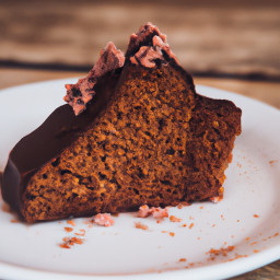 Dessert: United States – Chocolate Poke Cake Filled with Chocolate Sauce recipe
