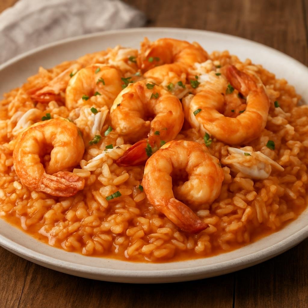Side Dish: Mexico – Guerrero (Pacific Coast Mexico) – Arroz a la Tumbada (Seafood Rice) recipe