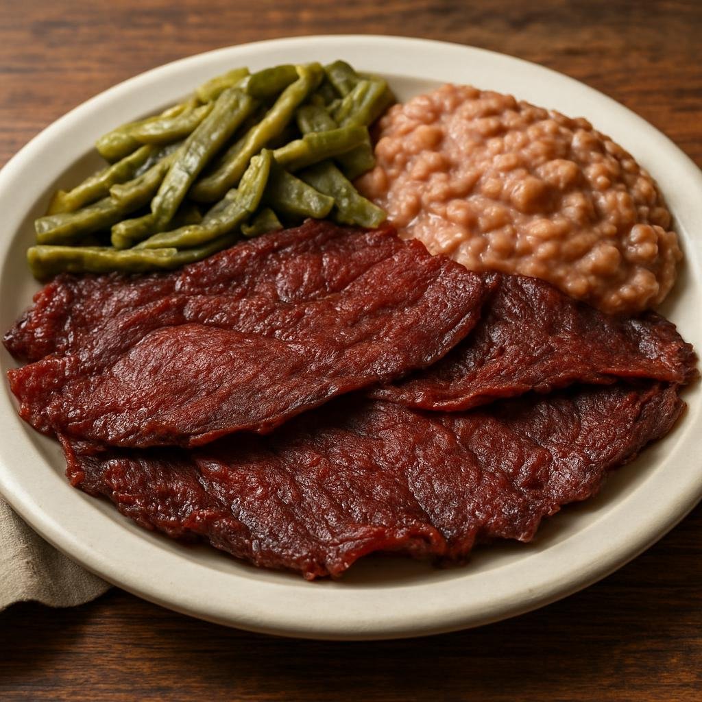 Entree: Mexico – Bajio Mexico, Guanajuato – Cecina de Res (Salted Air-Dried Beef) recipe