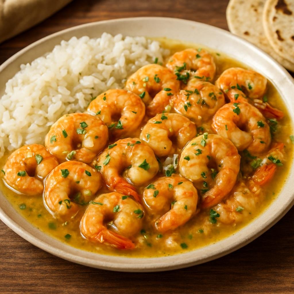 Entree: Mexico – Baja Peninsula Mexico – Camarones al Mojo de Ajo recipe