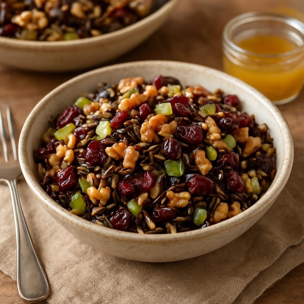 Salad: United States – Rocky Mountain United States (Montana) – Montana Wild Rice Salad recipe