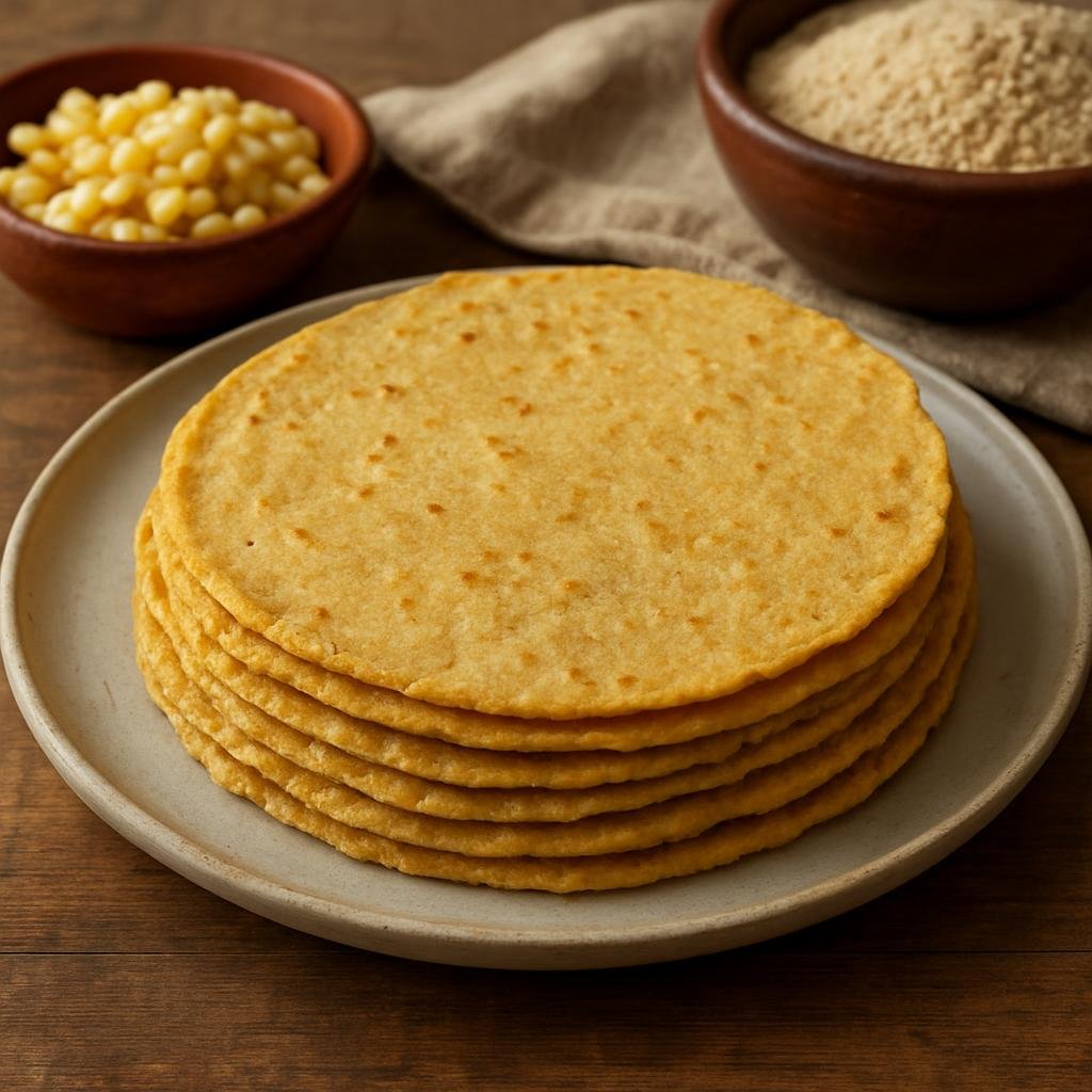Side Dish: Mexico – Guerrero (Pacific Coast Mexico) – Tortillas de Maíz (Corn Tortillas) recipe