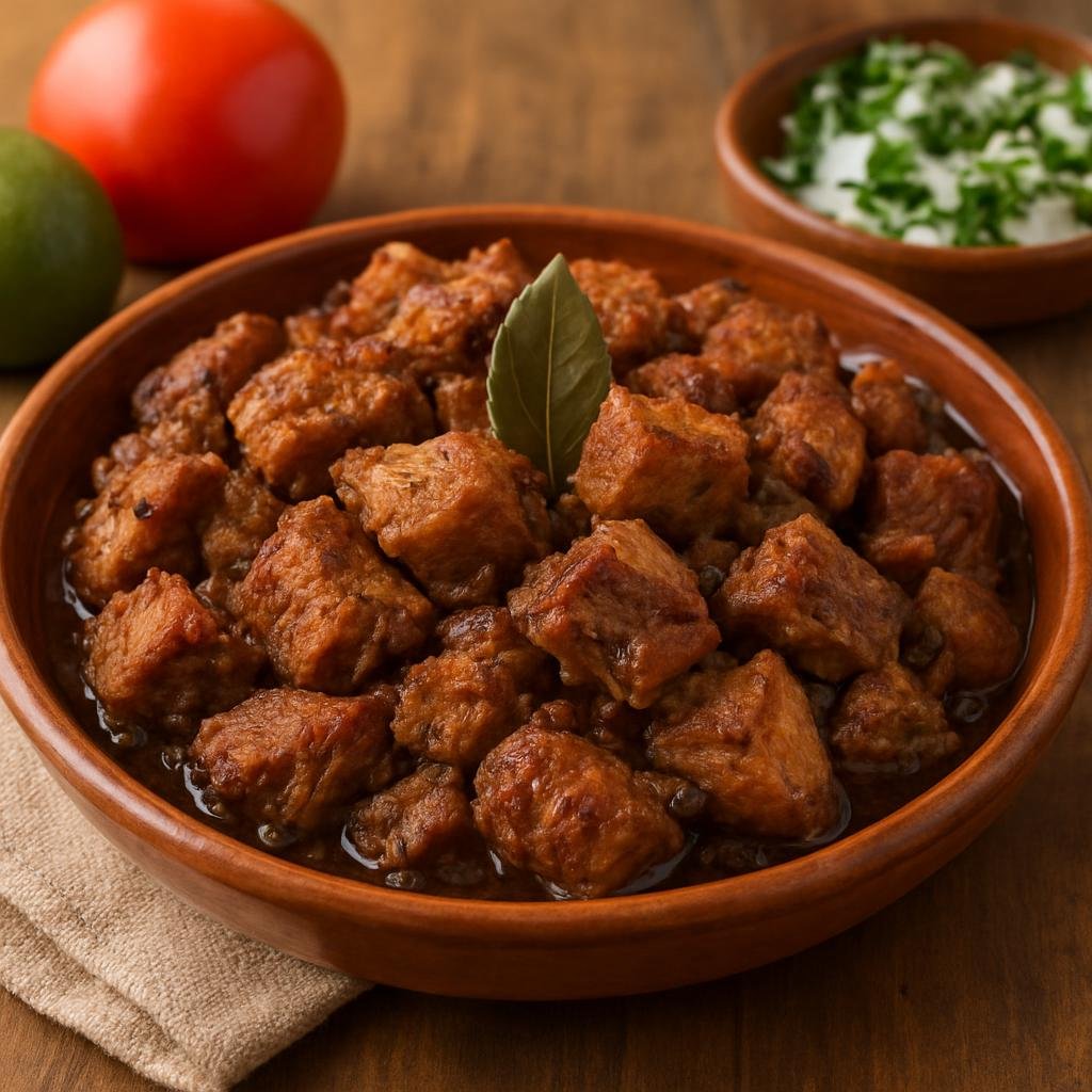 Entree: Mexico – Mexico State (Central Mexico) – Carnitas de Cerdo recipe