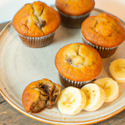 Dessert: United States – Banana Chocolate Chip Muffins recipe