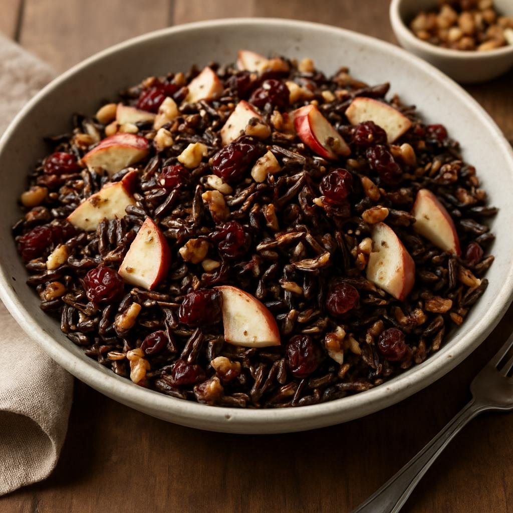 Salad: United States – Minnesota (Upper Midwest) – Minnesota Wild Rice Salad recipe