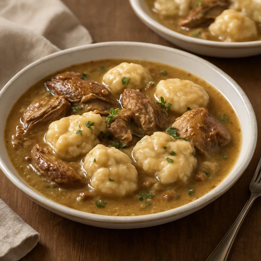 Entree: United States – South Dakota (Great Plains United States) – Pheasant and Dumplings recipe