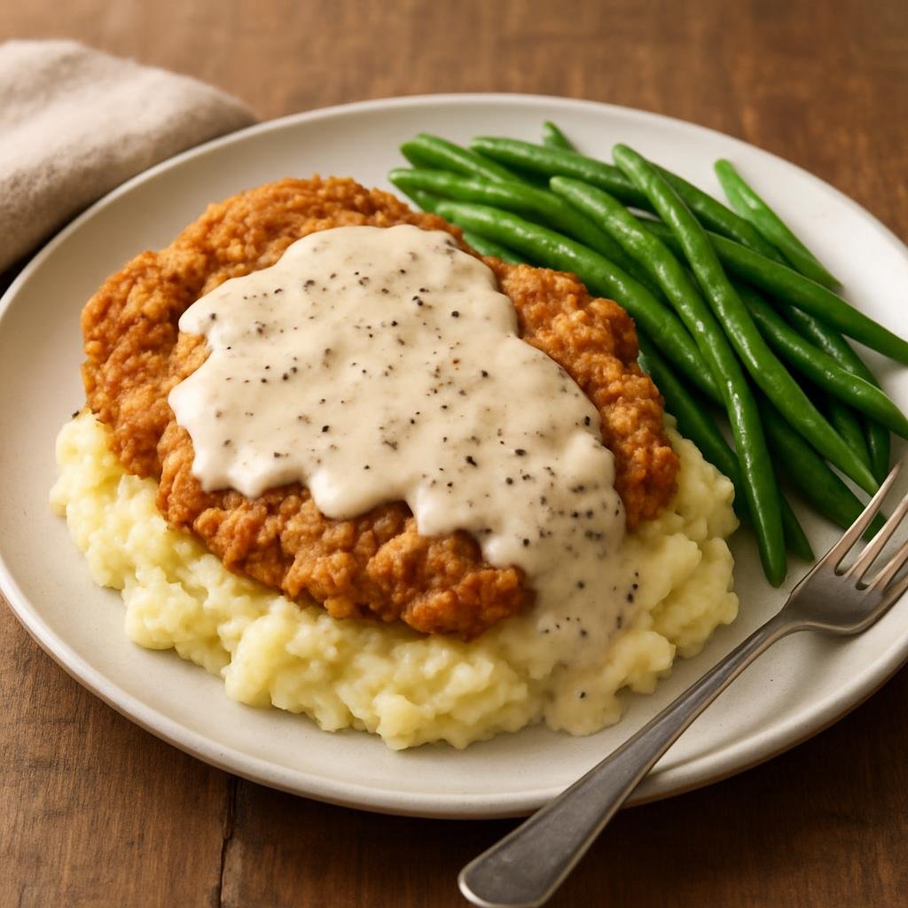 Entree: United States – Great Plains United States (Kansas) – Chicken Fried Steak recipe