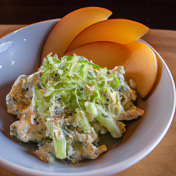 Side Dish: United States – Celery-Apple Blue Cheese Crunch Slaw recipe