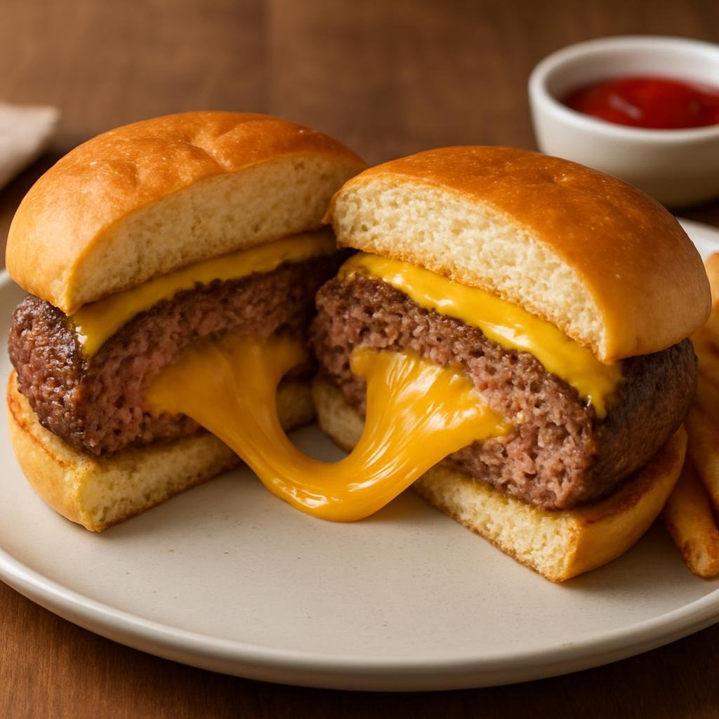 Entree: United States – Upper Midwest (Minnesota) – Juicy Lucy recipe