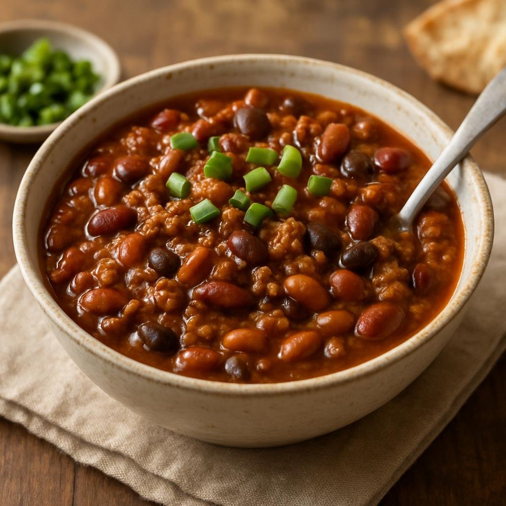 Entree: United States – Appalachian United States (West Virginia) – West Virginia Chili recipe