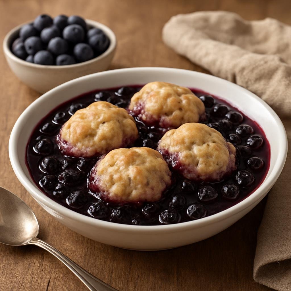 Dessert: Canada – Newfoundland and Labrador, Atlantic Canada – Blueberry Grunt recipe