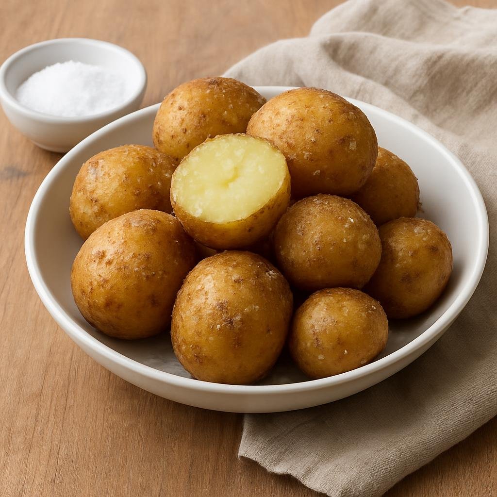 Side Dish: United States – New York, Mid-Atlantic United States – Salt Potatoes recipe