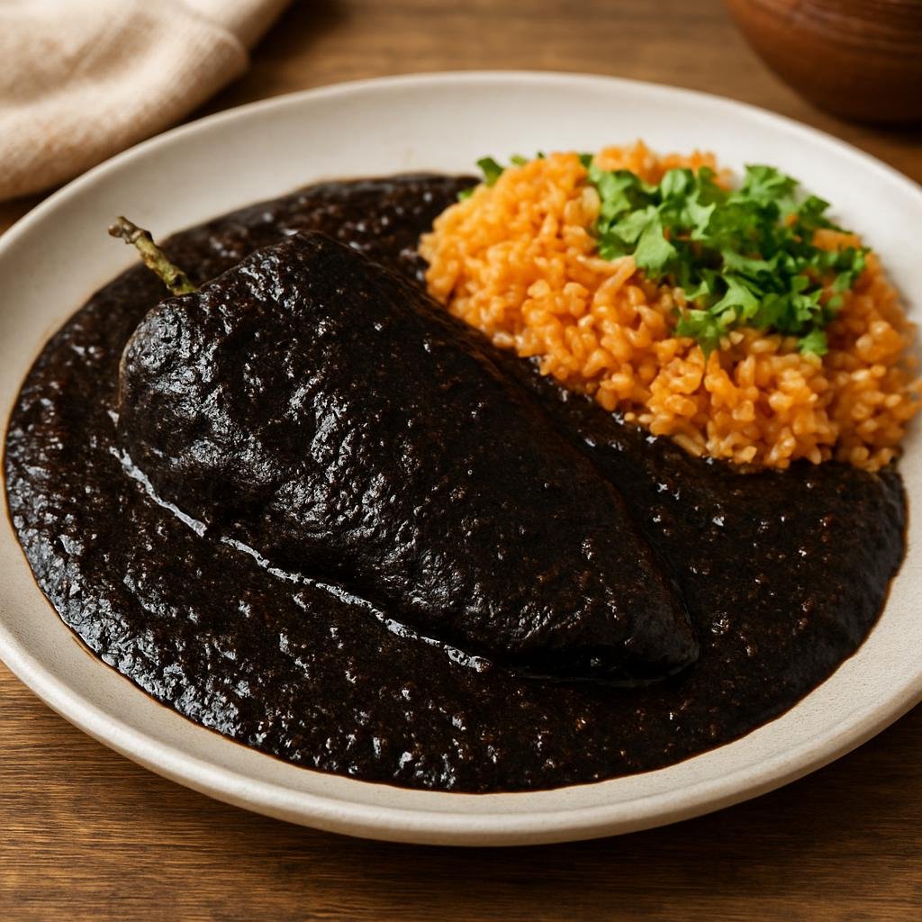 Entree: Mexico – Yucatan Peninsula Mexico – Relleno Negro (Black Stuffing) recipe