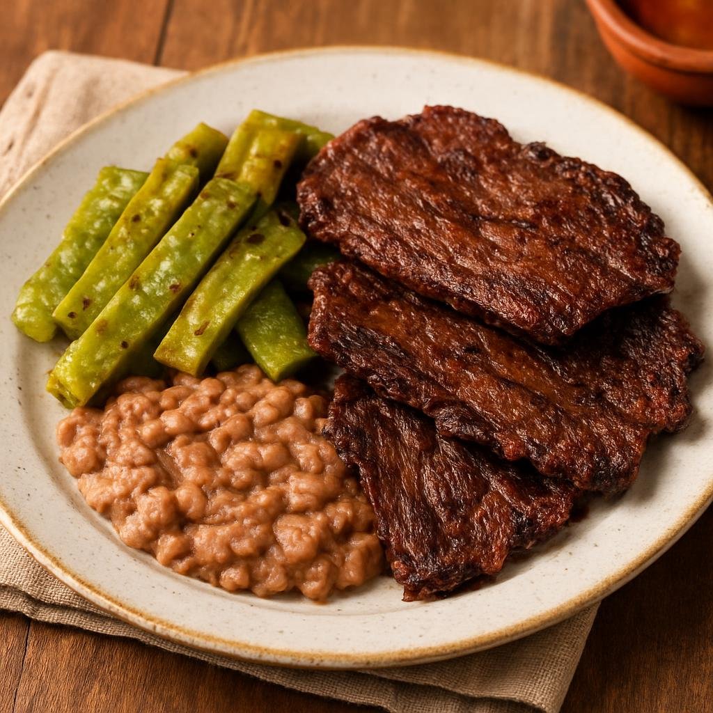 Entree: Mexico – San Luis Potosi, Bajio Mexico – Cecina Potosina recipe