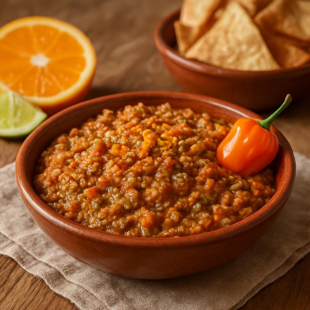 Appetizer: Mexico – Yucatan Peninsula Mexico – Sikil P'ak (Pumpkin Seed Dip) recipe