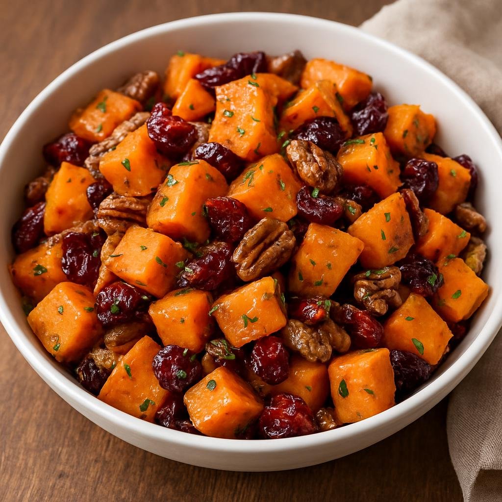 Salad: United States – North Carolina – Sweet Potato Salad recipe