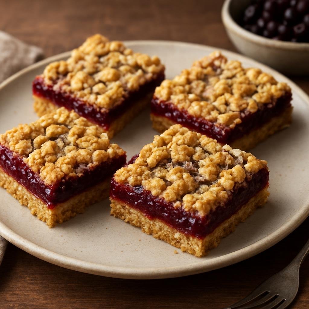 Dessert: United States – Rocky Mountain United States (Montana) – Montana Chokecherry Jelly Bars recipe