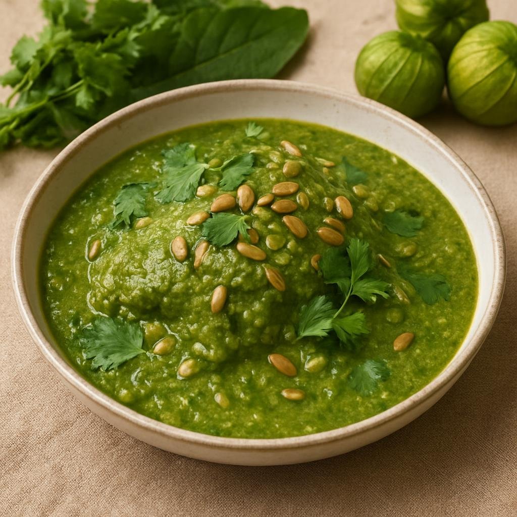 Entree: Mexico – Morelos, Central Mexico – Mole Verde de Morelos recipe