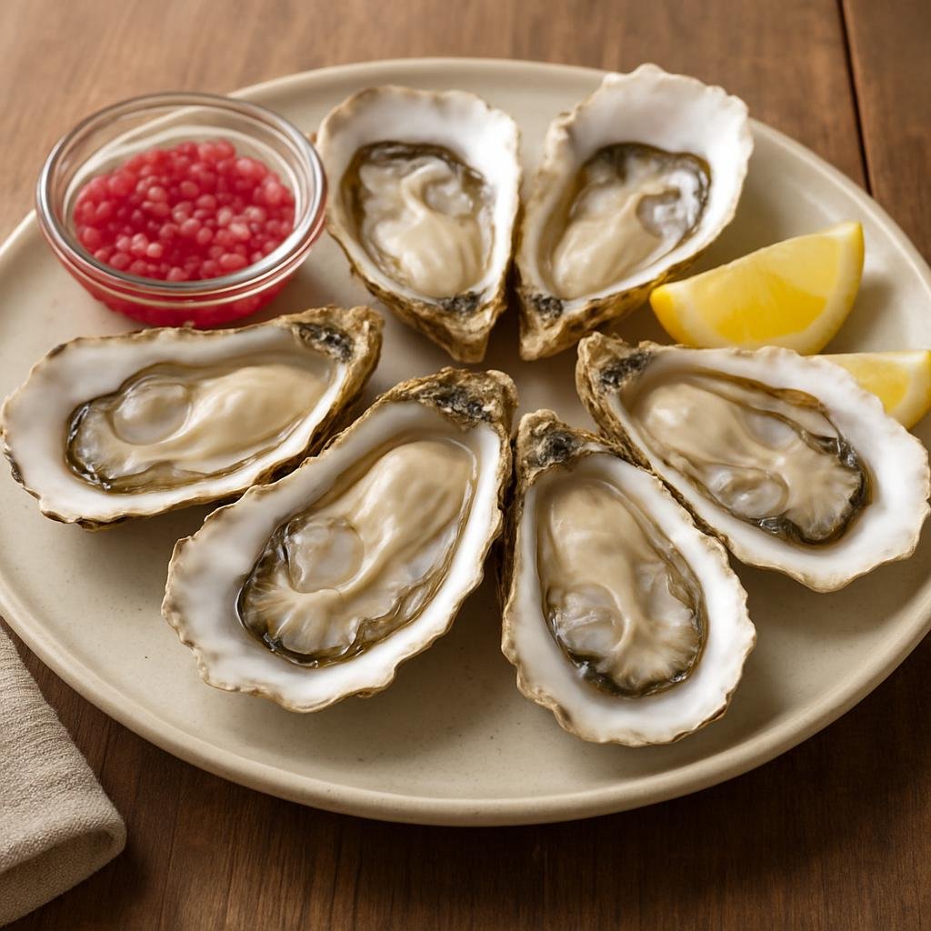 Appetizer: United States – Massachusetts, New England – Oysters on the Half Shell recipe