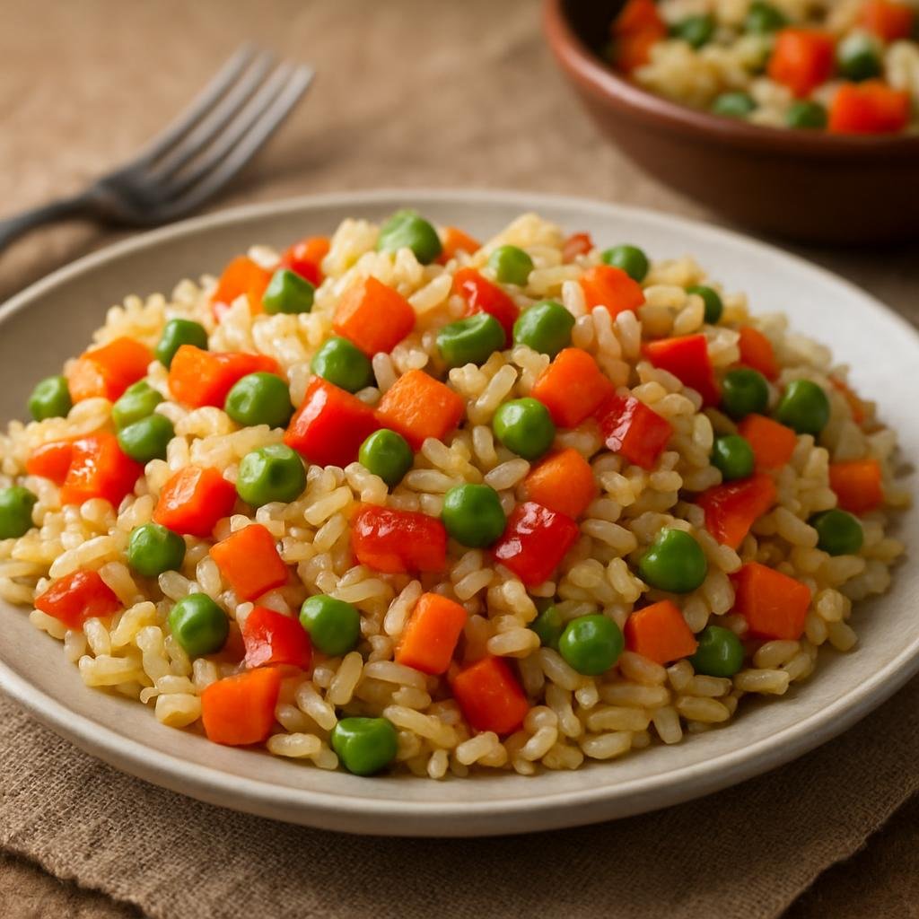 Side Dish: Mexico – Baja California / Northern Mexico – Arroz con Verduras (Rice with Vegetables) recipe