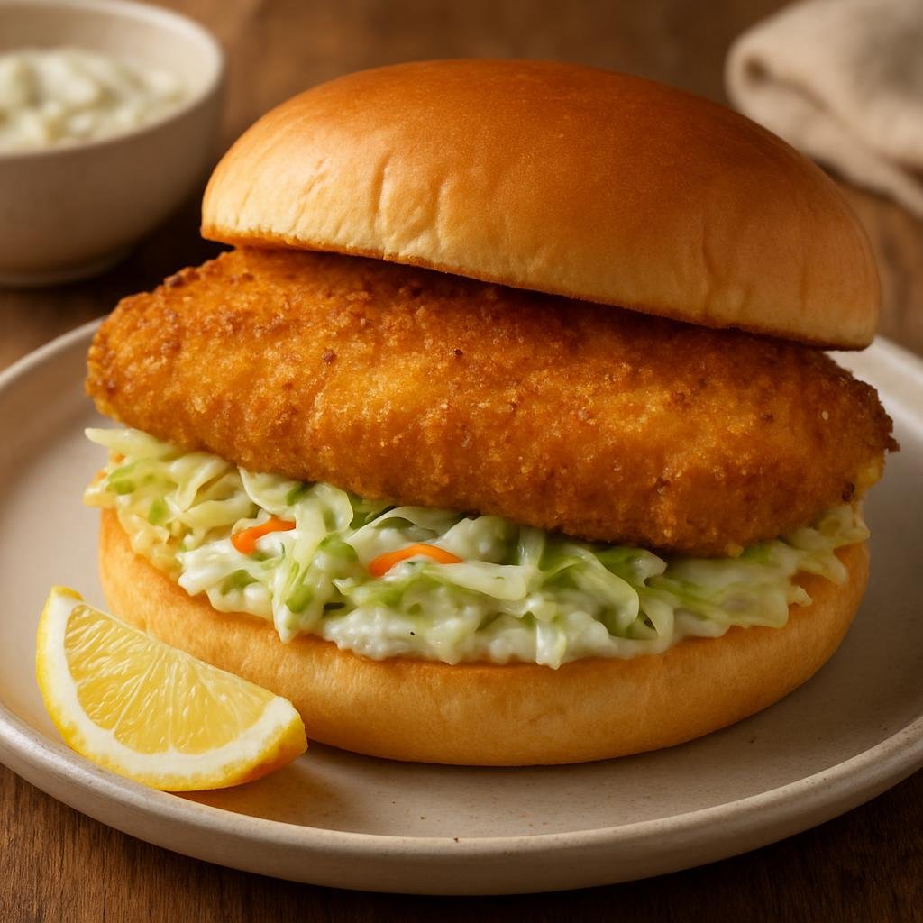 Entree: United States – Florida (Southern United States) – Florida Grouper Sandwich recipe