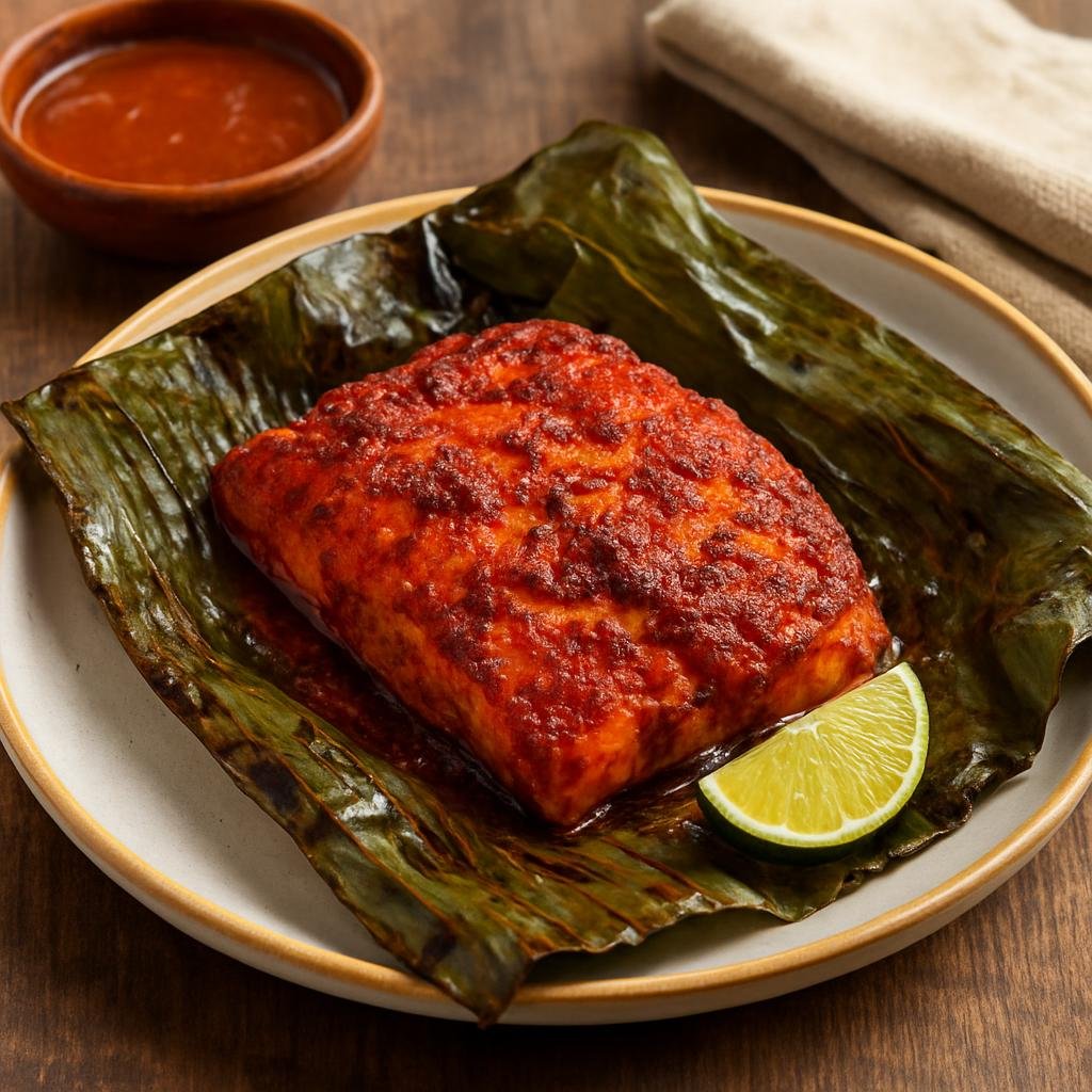 Entree: Mexico – Yucatan Peninsula, Campeche – Tikin Xic (Yucatecan Banana-Leaf Fish) recipe