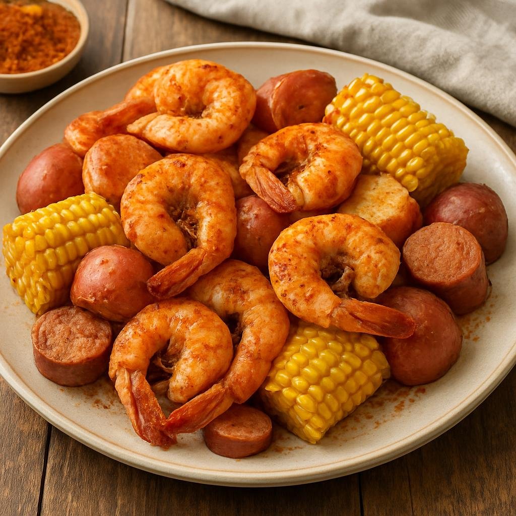 Entree: United States – South Carolina, Southern United States – Lowcountry Boil recipe